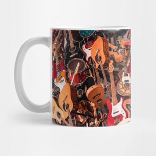 Guitars, lots of guitars Mug